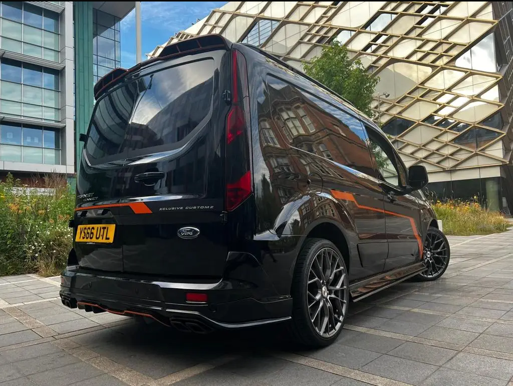FORD TRANSIT CONNECT ROOF SPOILER