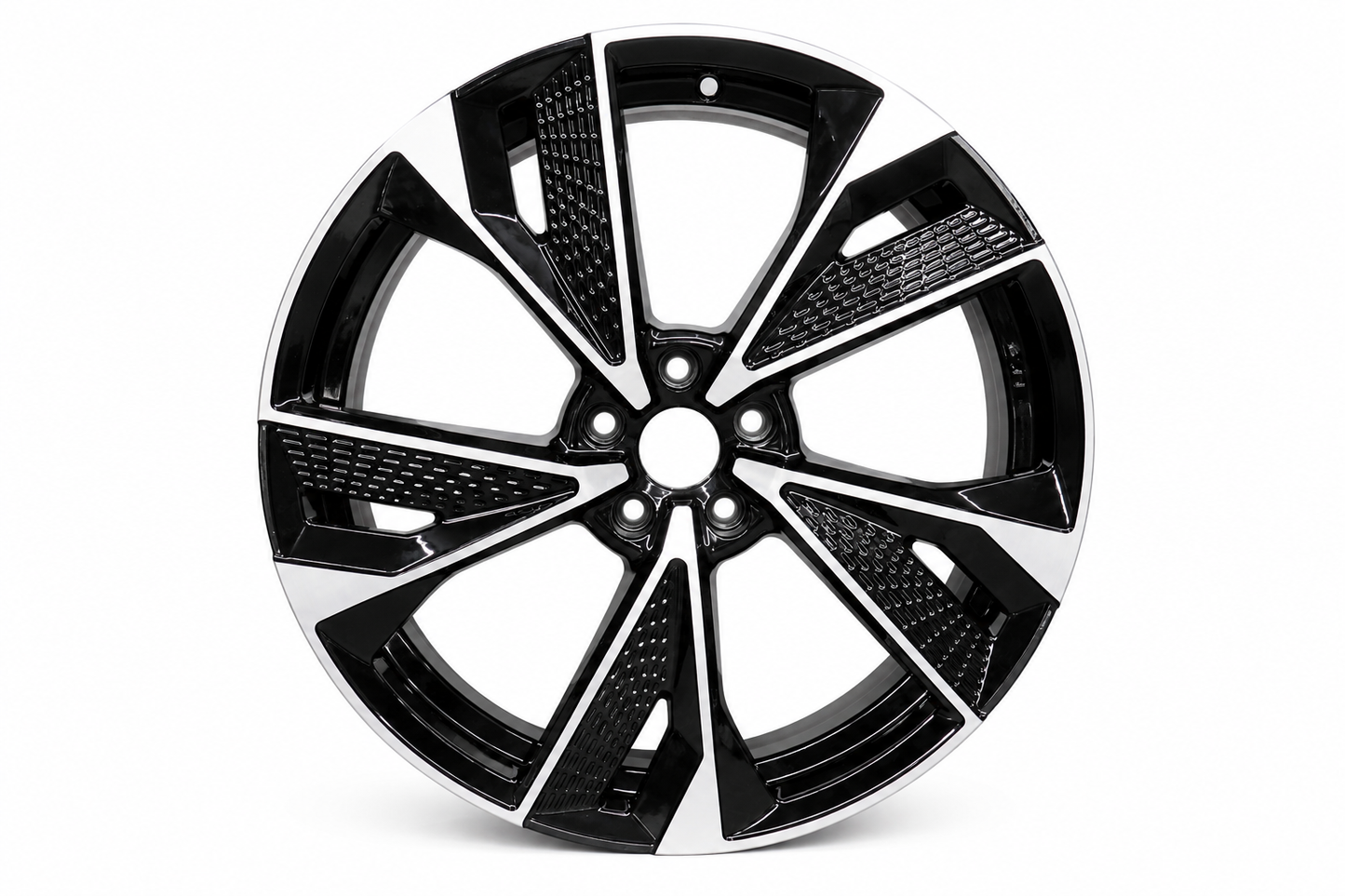 20" AUDI RS7 STYLE RS7 Black Machined Face