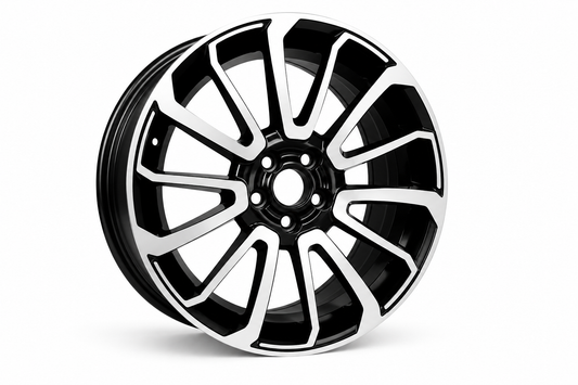 20" RANGE ROVER TURBINE STYLE Turbine Black Machined