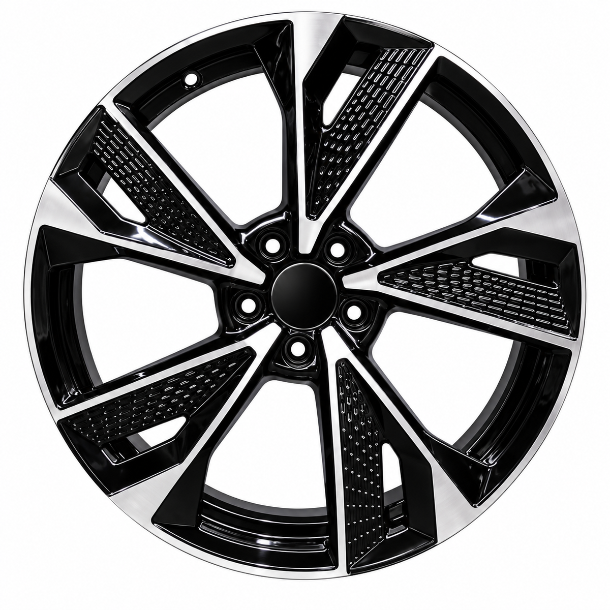 20" AUDI RS7 STYLE RS7 Black Machined