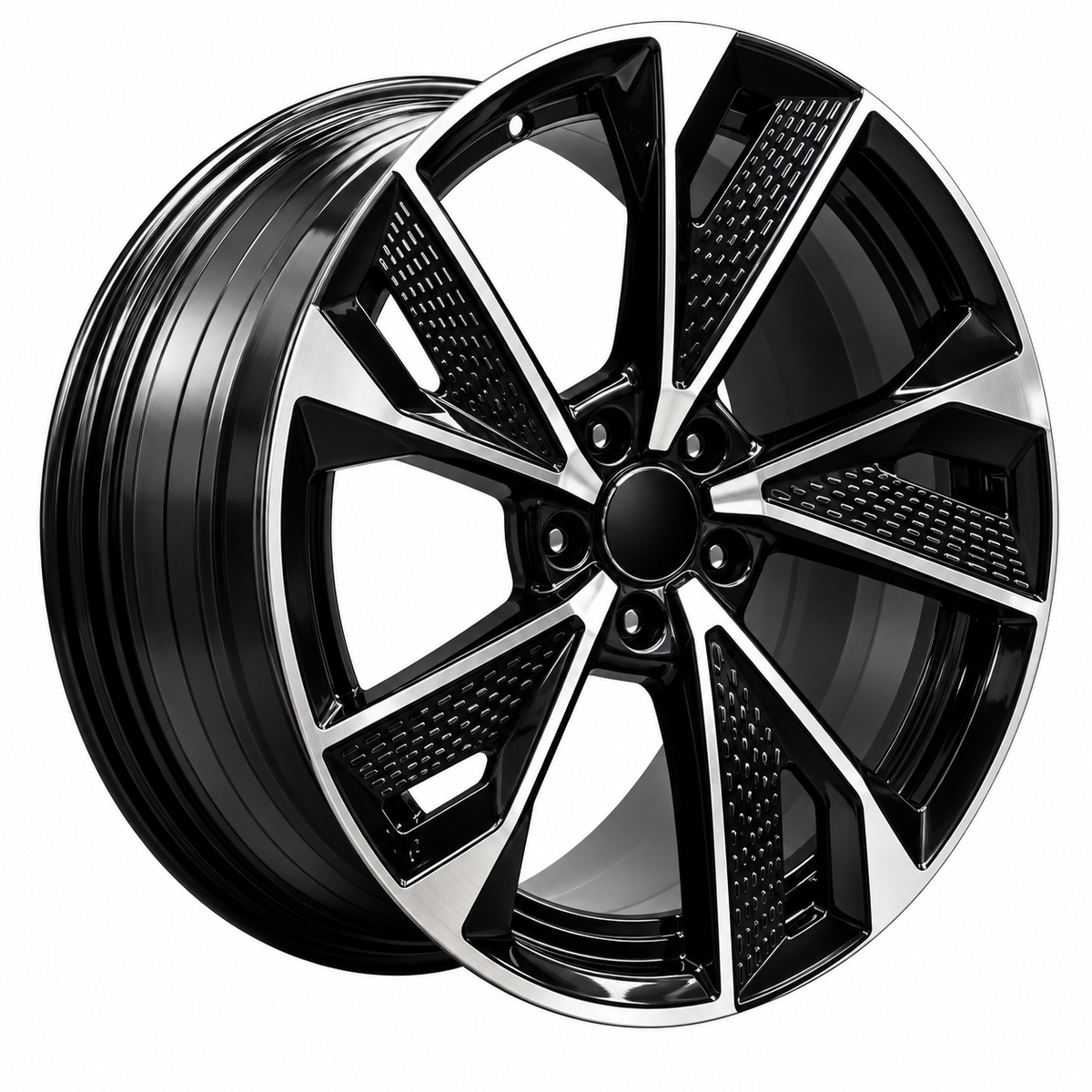 20" AUDI RS7 STYLE RS7 Black Machined