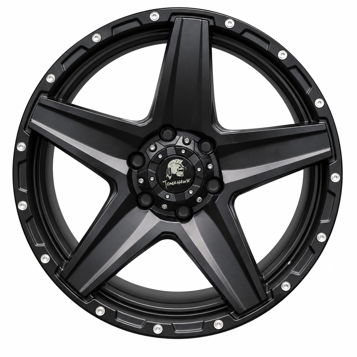 20" APACHE APACHE Black Machined Face