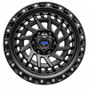 19" JRM DX-195 Matt Black Silver Rivets