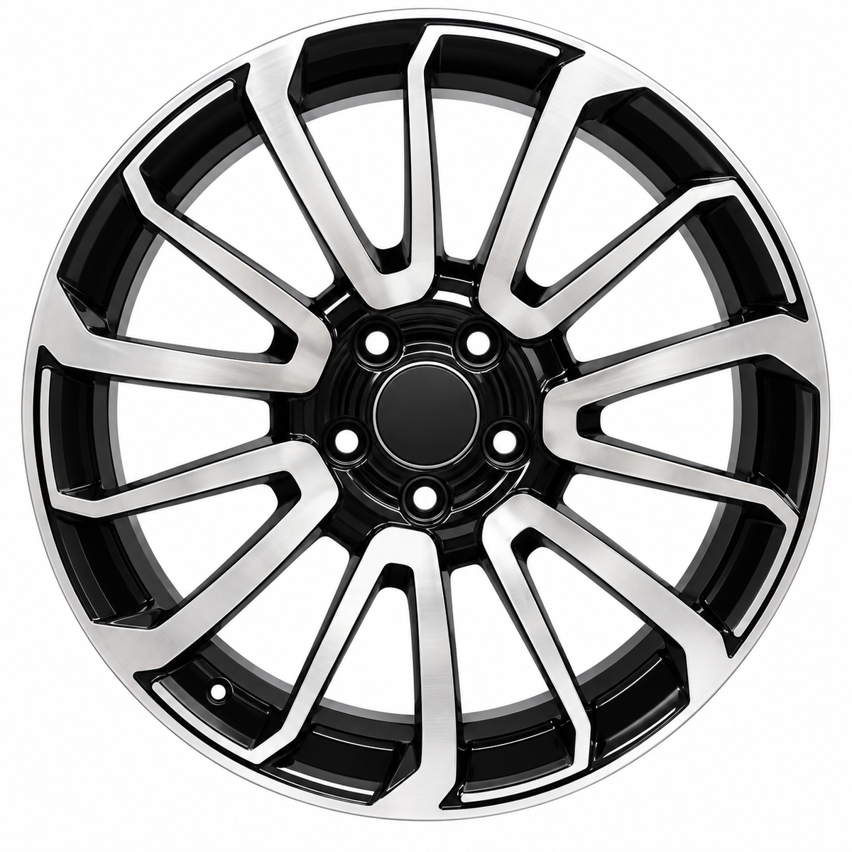 20" RANGE ROVER TURBINE STYLE Turbine Black Machined