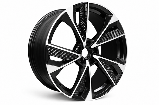 20" AUDI RS7 STYLE RS7 Black Machined