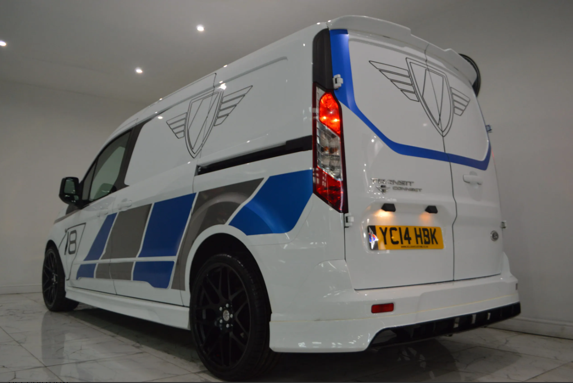 FORD TRANSIT CONNECT BARN DOOR SPOLIER